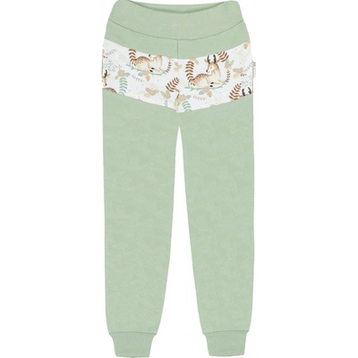 Dívčí tepláky Bibi olivové