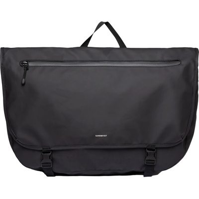 Sandqvist Чанта за рамо Sandqvist Stream Messenger Shoulder bag - Black - размер 15 l (510-5603-0111)