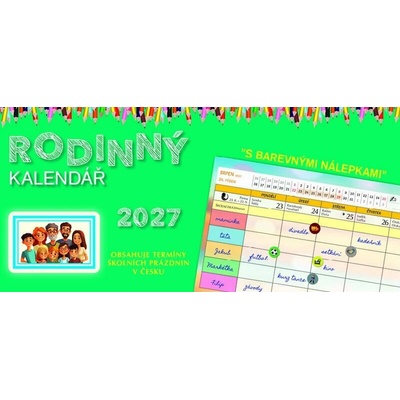 stolní RODINNÝ 2027