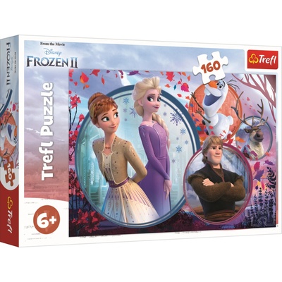 Trefl Frozen Ľadové kráľovstvo Dobrodružstvo sestier 160 dielov