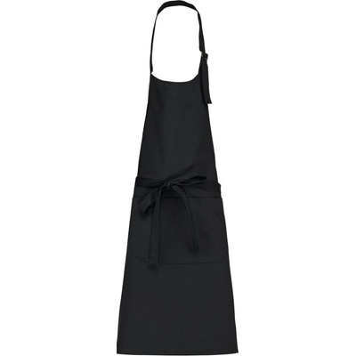 Kariban Zástěra Kariban K8005 COT20800500299-black Černá