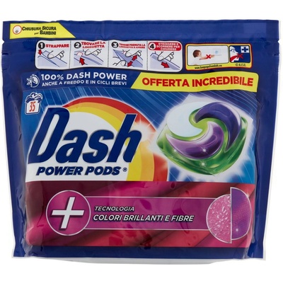 Dash Power Pods+ Colours & Fibres kapsle 35 PD