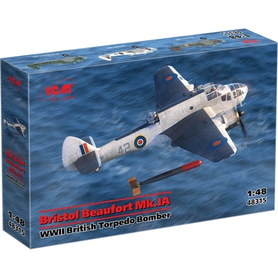 ICMBristolBeaufortMk.IA WWIIBritishtorpedobomber 1:48