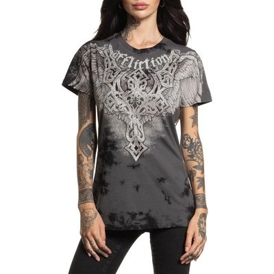 AFFLICTION дамска тениска affliction - eternal throne - aw27381-cbcs