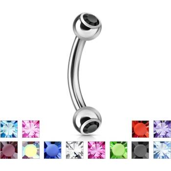 Šperky4U piercing do obočí OB01004-F