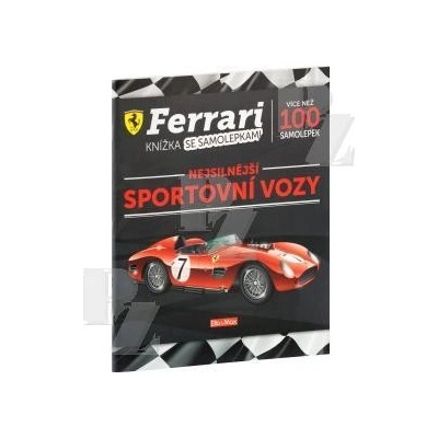 Presco Group Samolepková knížka FERRARI vozy Scuderie