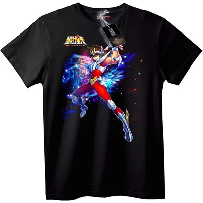 NOONEBRAND Тениска Saint Seiya Pegasus Рицар - XL, White