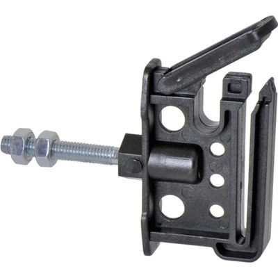 Izolátor k elektrickému ohradníku plochý pro pásku do 40 mm a lanko do 6 mm, metrický závit M6 - 25 ks