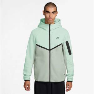 Nike Мъжки суичър Nike Tech Fleece Hoodie Mens - Barely Green