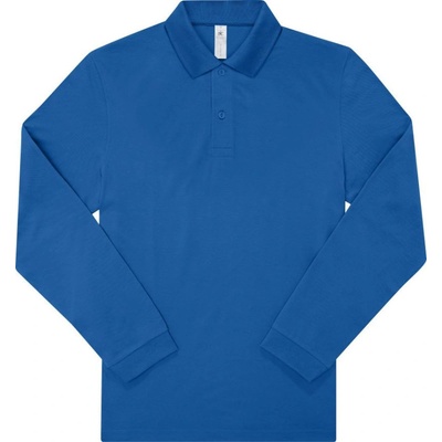 B&C polokošile My polo 180 LSL piqué královská modrá