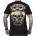 Black heart мъжка тениска с щампа BLACK HEART - HILL SKULL - Black - 8180