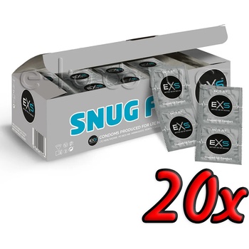 Image 1 of EXS Condoms Snug Fit 20 pack