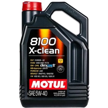 Motul 8100 X-Clean 5W-40 4 l