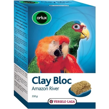 Versele Laga-Oropharma Versele Laga - Orlux Clay Bloc Amazon River - глинен блок за средни и големи папагали 550gr