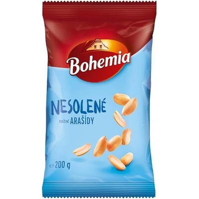 Bohemia Nesolené pražené arašídy 200 g
