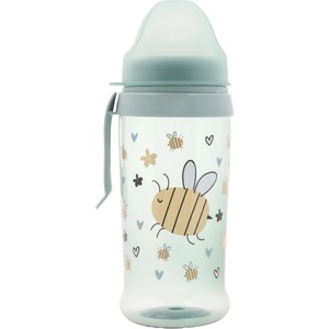 Lorelli Спортна бутилка с мек накрайник Lorelli My Friend - 350 ml, Iceberg Green