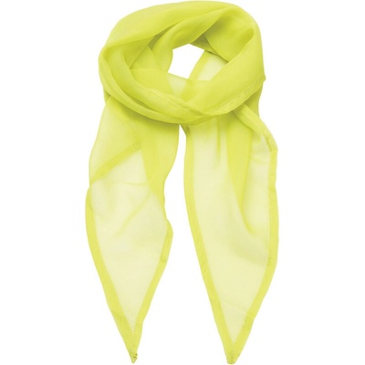 Premier šátek Colours PR740 lehký dámský COT39074012299 lime zelená lime