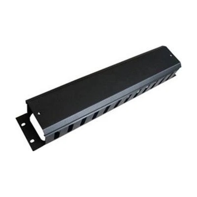 Vyvazovací panel XtendLan CMP1USTEEL-C Vyvazovací panel, 1U, celokovový, s krytem, profil 4x4,5 cm CMP1USTEEL-C – Hledejceny.cz