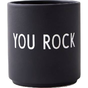 Design Letters Чаша халба Favourite YOU ROCK черна (10101002BKYOUROCK)