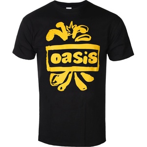 ROCK OFF Мъжка тениска Oasis - Drawn Logo - ROCK OFF - OASTS02MB