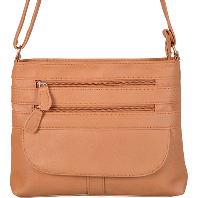 Nicole brown crossbody kabelka JBHB 2580 MUSTARD