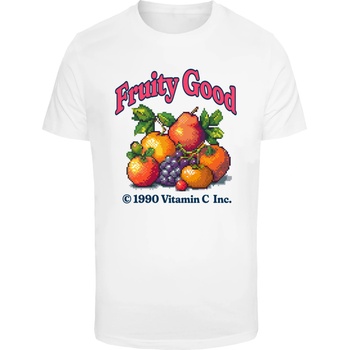 Mister Tee Тениска Fruity Good Tee white XXLUB-MT3555-00220 - Тъмносив, размер XXL