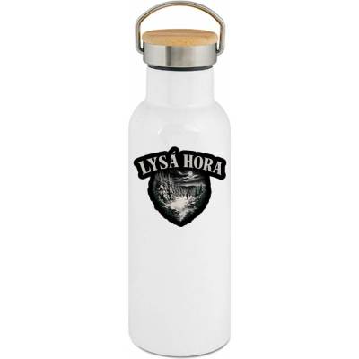 123TRIKO termoska Lysá hora, rytý tisk, volná verze 500 ml