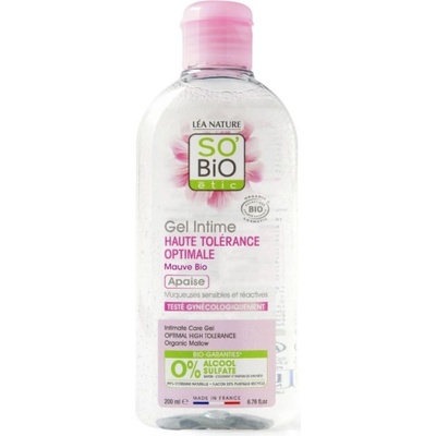 SO'BiO Étic Mycí Gel pro intimní hygienu hypoalergenní bio 200 ml