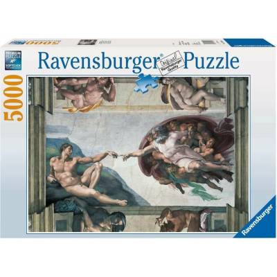 Ravensburger Michelangelo Stvoření Adama 5000 dielov
