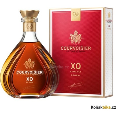 Courvoisier XO 40% 1 l (karton) – Zboží Dáma
