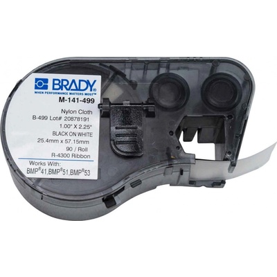 Brady M-141-499 / 131588, etikety 25.40 mm x 57.15 mm