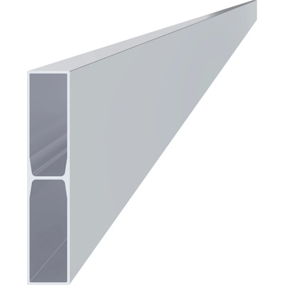 Hliníkový profil 100x20x1,2mm, délka 6000 mm, hliník bez povrchové úpravy