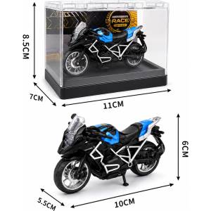  Метален мотор BMW GS с Pull Back-механизам МТ5124-1802