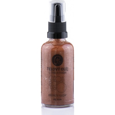 PANAKEIA BRONZE GLOW - telový olej s trblietkami na telo, pleť a vlasy 50 ml