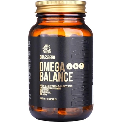 Grassberg Omega 3-6-9 Balance 1000 mg [60 Гел капсули]