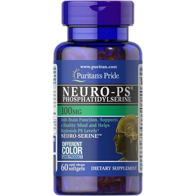 Puritan's Pride Neuro-PS Phosphatidylserine 100 mg [60 Гел капсули]