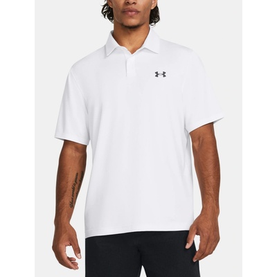 Under Armour pánské funkční tričko s krátkým rukávem PERFORMANCE POLO 2.0 1342080-100 bílé – Zbozi.Blesk.cz