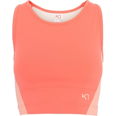 Kari Traa Дамски спортен сутиен Kari Traa Women's Linnea Sports Top Sports bra - Peach Bloom (114-3505-0413)