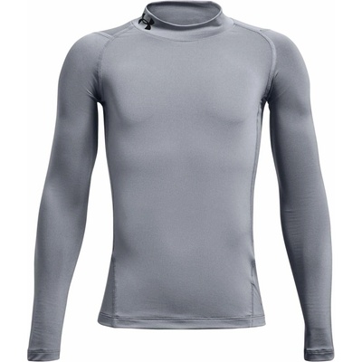 Under Armour HG Armour Mock sivá