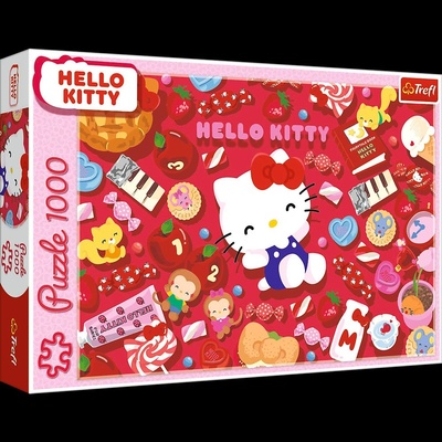 Trefl Trefl Hello Kitty 1000 Пъзел 1000 броя Анимации (10920) (10920)