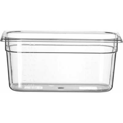 Nádoba GN 1/3, HENDI, Profi Line, GN 1/3, 5,7 l, Priehľadná, 325 × 176 × 150 mm | 861516