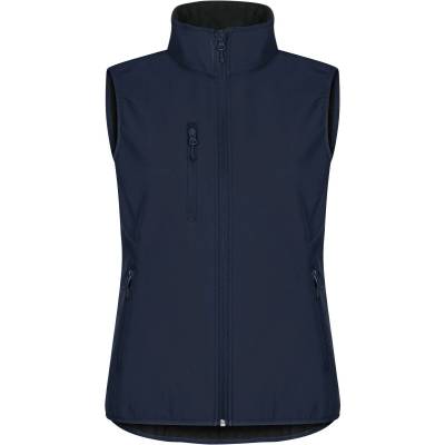 Clique Classic Softshell vest W dark navy