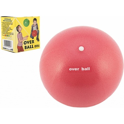 UNISON Míč Overball nafukovací rehabilitační 26cm max. zatížení 120kg v krabici 10x11cm