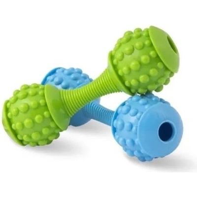 Hilton hračka pro psa dentální činka zelená 15 cm