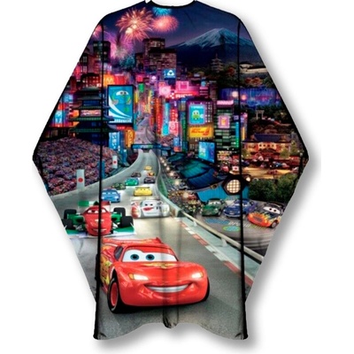 BDS detská kadernícka pláštenka Cars