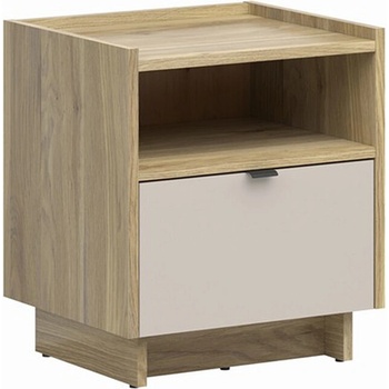 ЕВРОМАР Нощно шкафче dalva - с чекмедже и рафт (016.005.0011)