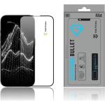 Tactical iPhone 16 / 15 / 14 Pro TACTICAL SAPPHIRE BULLET стъклено защитно фолио за екран 2.5D, със сапфирен слой, ЧЕРНО (GP-196684)