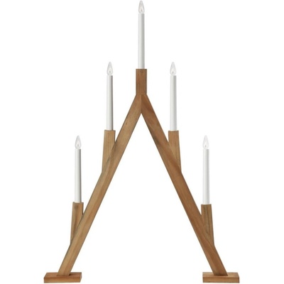 Markslöjd Markslöjd 706161 Vianočný svietnik BJURFORS 5xE10 3W 230V hnedá ML1309