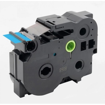 Pro Brother Съвместима лента с Brother TZ-FX561 / TZe-FX561, 36mm x 8m, гъвкави, черен печат / син фон (TZe-FX561)