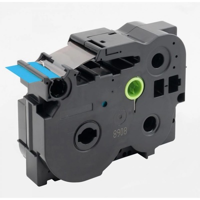 Compatible Съвместима лента с Brother TZ-FX561 / TZe-FX561, 36mm x 8m, гъвкави, черен печат / син фон (TZe-FX561)